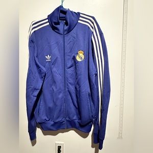 Purple adidas Real Madrid sweater
